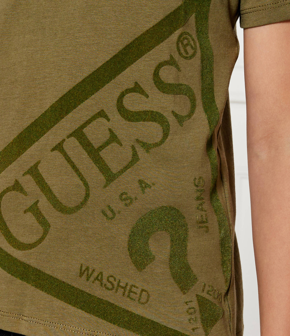 Футболка Guess - хаки(L4YI32 K8HM4)