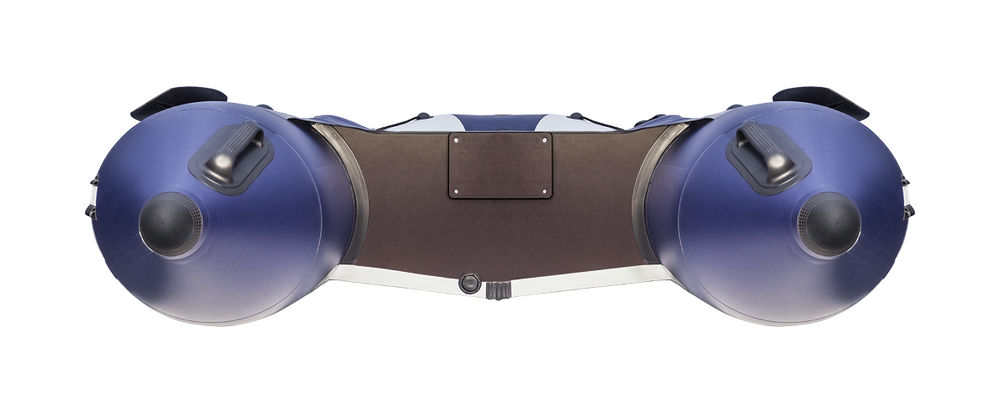 Ривьера 3400 СК Компакт синяя слань+киль (лодка ПВХ под мотор)