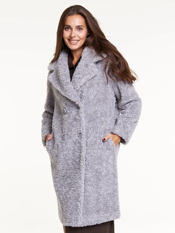 Полупальто из овечьей шерсти, SilverFox (арт. 1188)