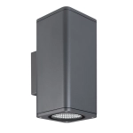 Фасадный светильник LGD-EVO-WALL-TWIN-S100x100-2x12W Arlight 046194