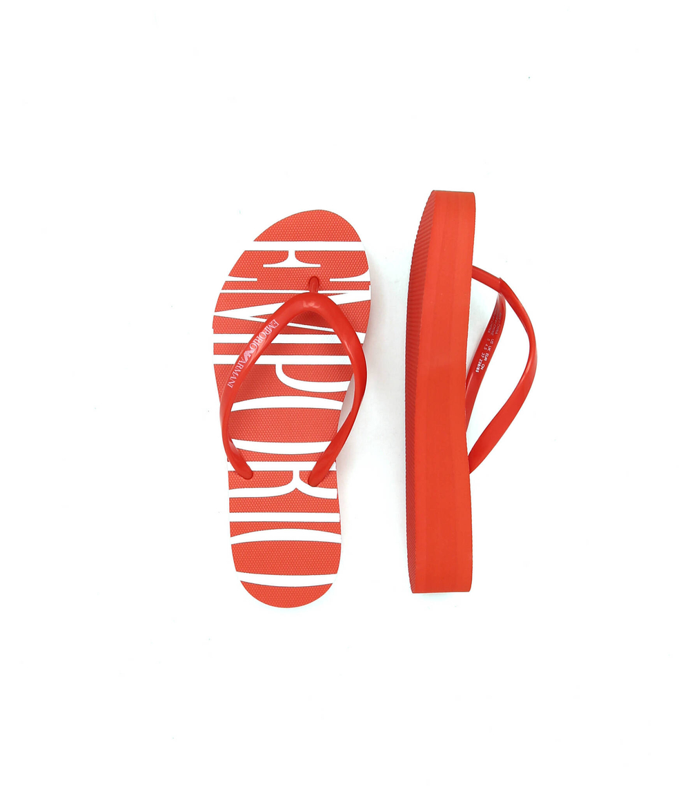 вьетнамки Emporio Armani - красный(XVQS03 XN118)