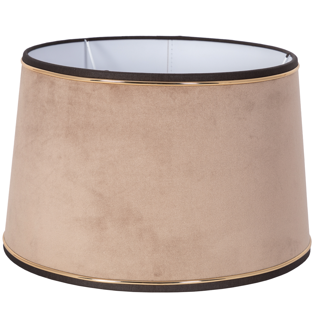 Настольная лампа Колонна Испанская Бронза Тюссо Капучино