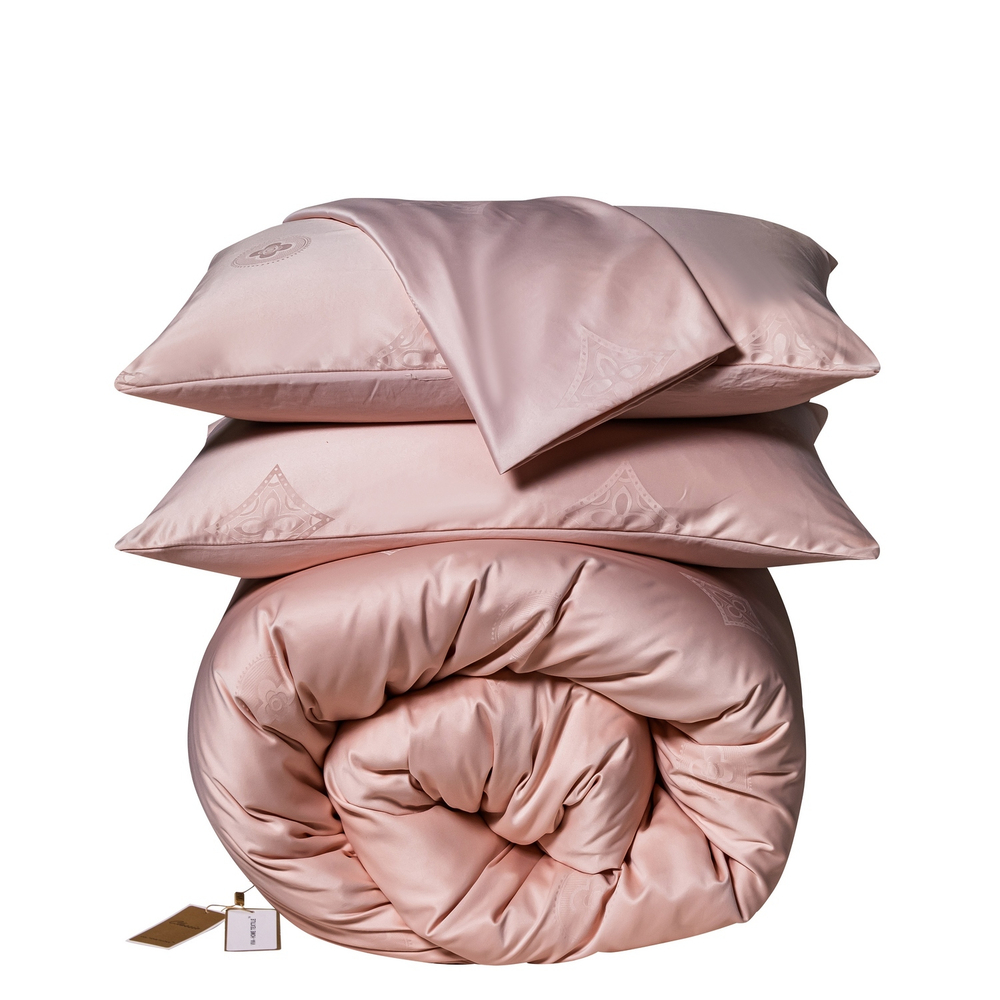 Комплект постельного белья Сатин Жаккард на резинке GCR001