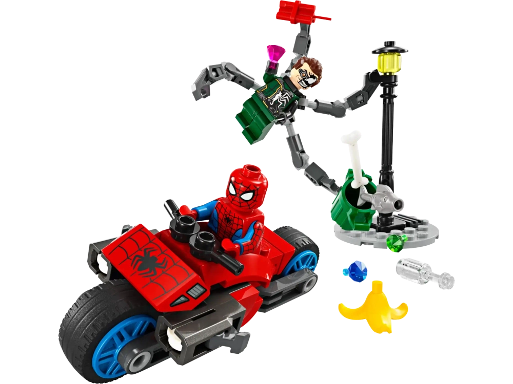 Конструктор LEGO Marvel 76275 Человек-паук против Доктора Ока