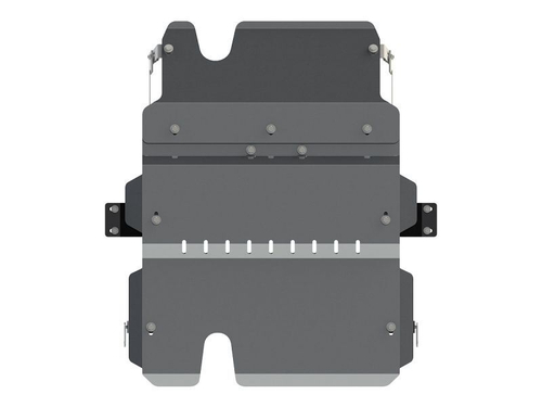 Защита защита картера двигателя, КПП, РК (5 мм, алюминий) для Toyota Land Cruiser 76 2012- (V = 4.2d MT) Sheriff.24.2562