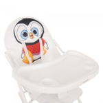 BAMBOLA Стул для кормления с перекидной столешницей Пингвин
