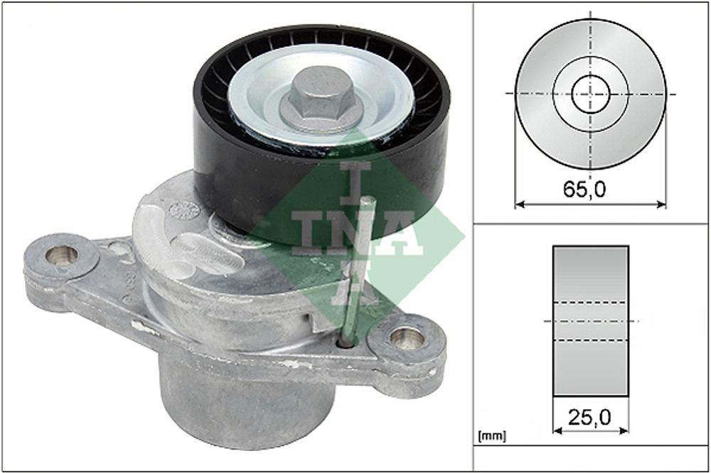INA - 534042710-INA - Belt Tensioner, V-ribbed belt