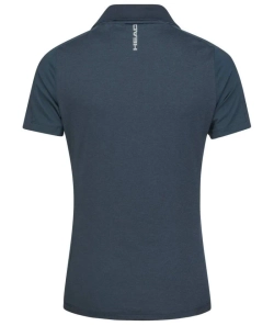 Женское поло Head Padel Tech - navy