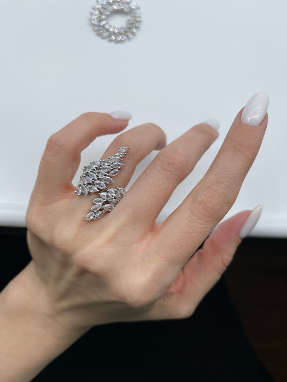 Серебряное кольцо Diana