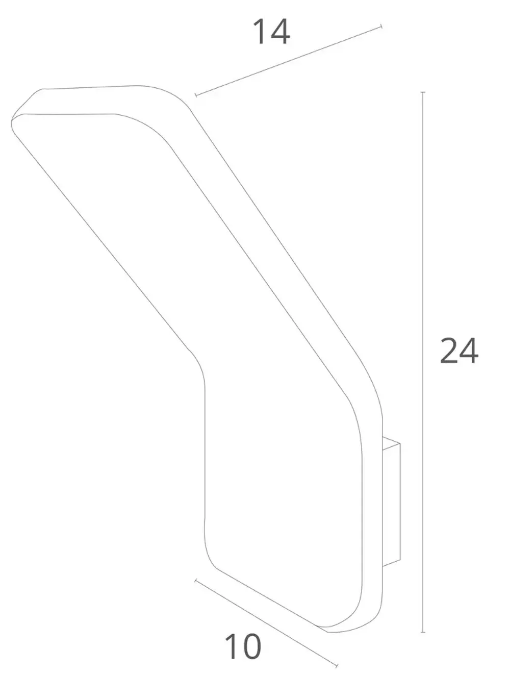 Фасадный светильник Arte Lamp