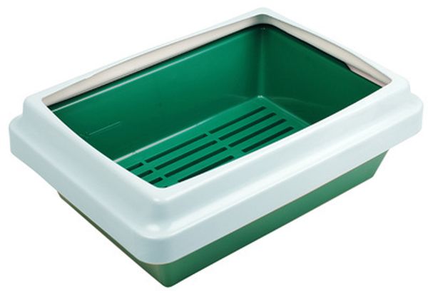 Туалет для кошек, Сибирская кошка, с бортиком Smart Sift