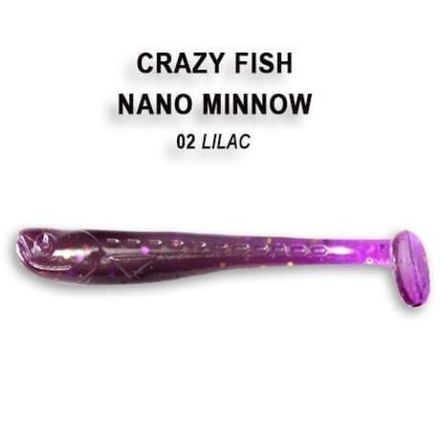 NANO MINNOW 6-40-2-6 Силиконовые приманки Crazy Fish