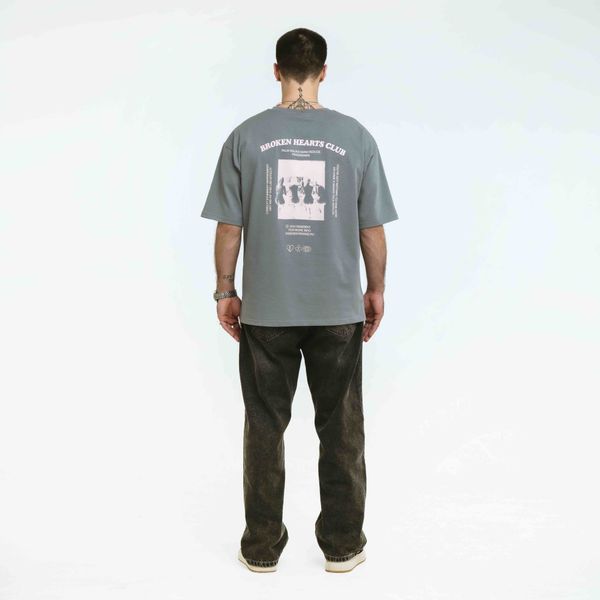 Футболка BHC серая - фото 5