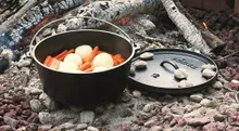 Жаровня чугунная на ножках, 36 см, 9.5 л, угольная, Lodge