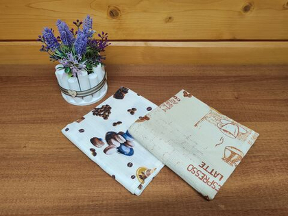 Полотенце кухонное, 2 шт, 37х75, вафельное