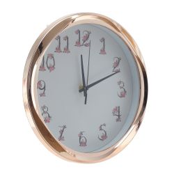 GAEM Часы настенные декоративные (1xАА н/п), L24,5 W4,5 H24,5 см