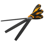 TOLSEN (TT32033) Набор напильников "GRIPro", 200 мм, 3 предмета