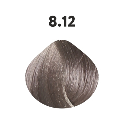 8.12 крем-краска KAARAL Baco Color Collection светлый блондин пепельно-фиолетовый - 100 мл.