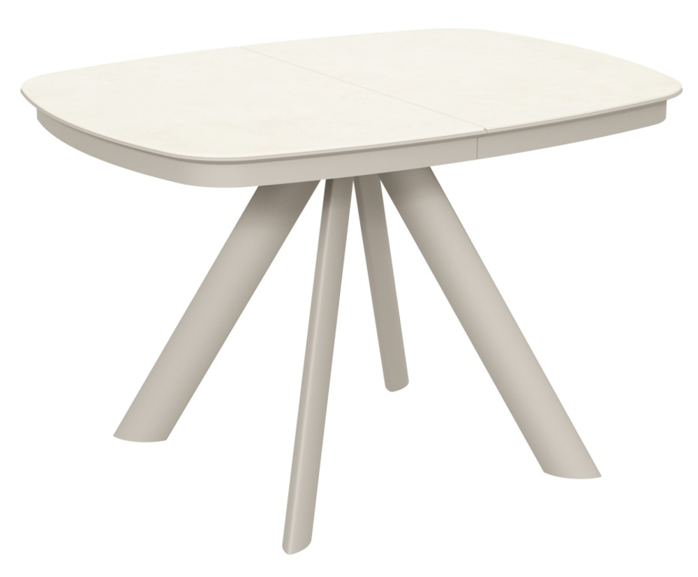 Сохо-С (Кубика) Стол обеденный 1000/1200мм (+320мм) 110Е (керамика)