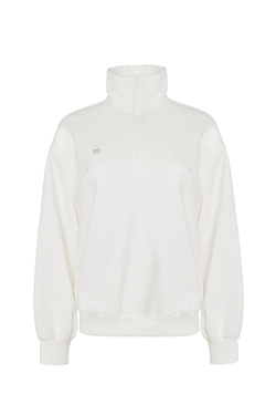 «City vibe half-zip» Свитшот свободного кроя с принтом.