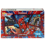 Пазл 104эл. "Супергерои" 4650250545712 (Умные игры)