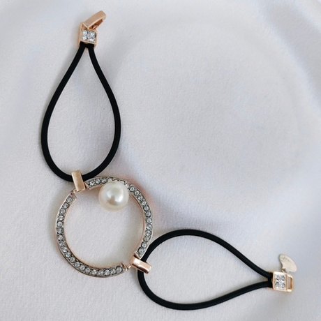 "Круг" браслет в золотом покрытии из коллекции "Геометрия" от Jenavi с замком пряжка