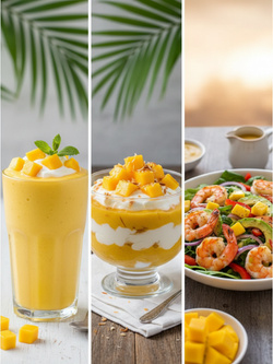 Манго кубики свежемороженные без добавок "Esoro" 1 кг*10