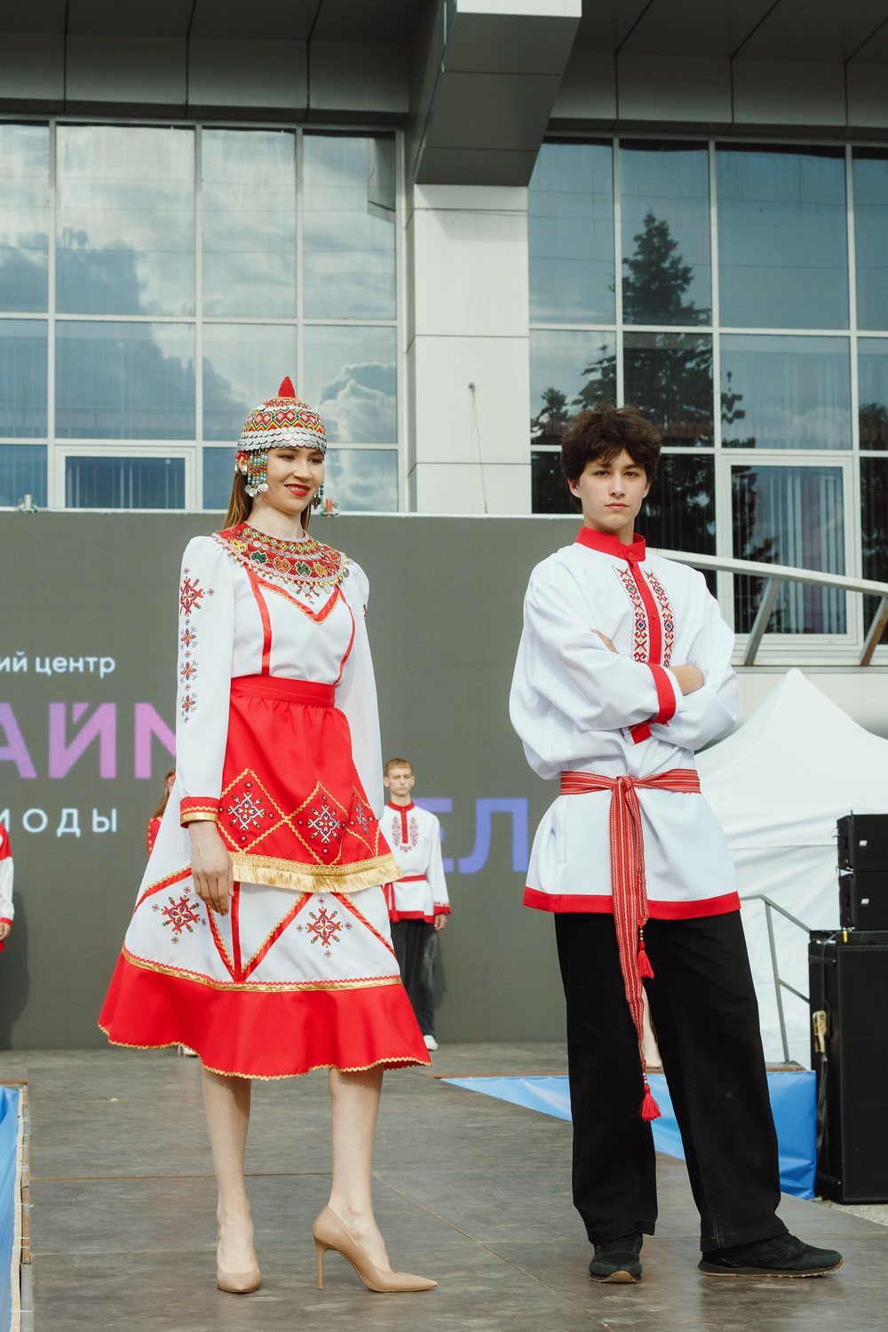 Платье «Шурăмпуç» (Коллекция «Нарспи»)