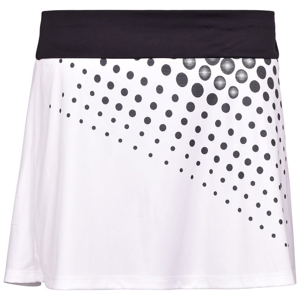 Женская Юбка теннисная Lotto Top W IV Skiri 1 - bright white/all black