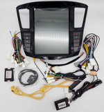 Магнитола для Infiniti QX60 2016-2021 (кожаный верх) - Carmedia NH-I1201-2 ("Тесла-Стиль") Android 10, 4ГБ+64ГБ, SIM-слот