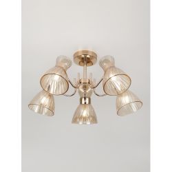 Люстра Rivoli Victoria 9183-305 5хЕ27 60 Вт модерн | Rivoli