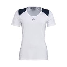 Футболка женская HEAD Club 22 T-Shirt W 814431-WHDB-XS, размер XS