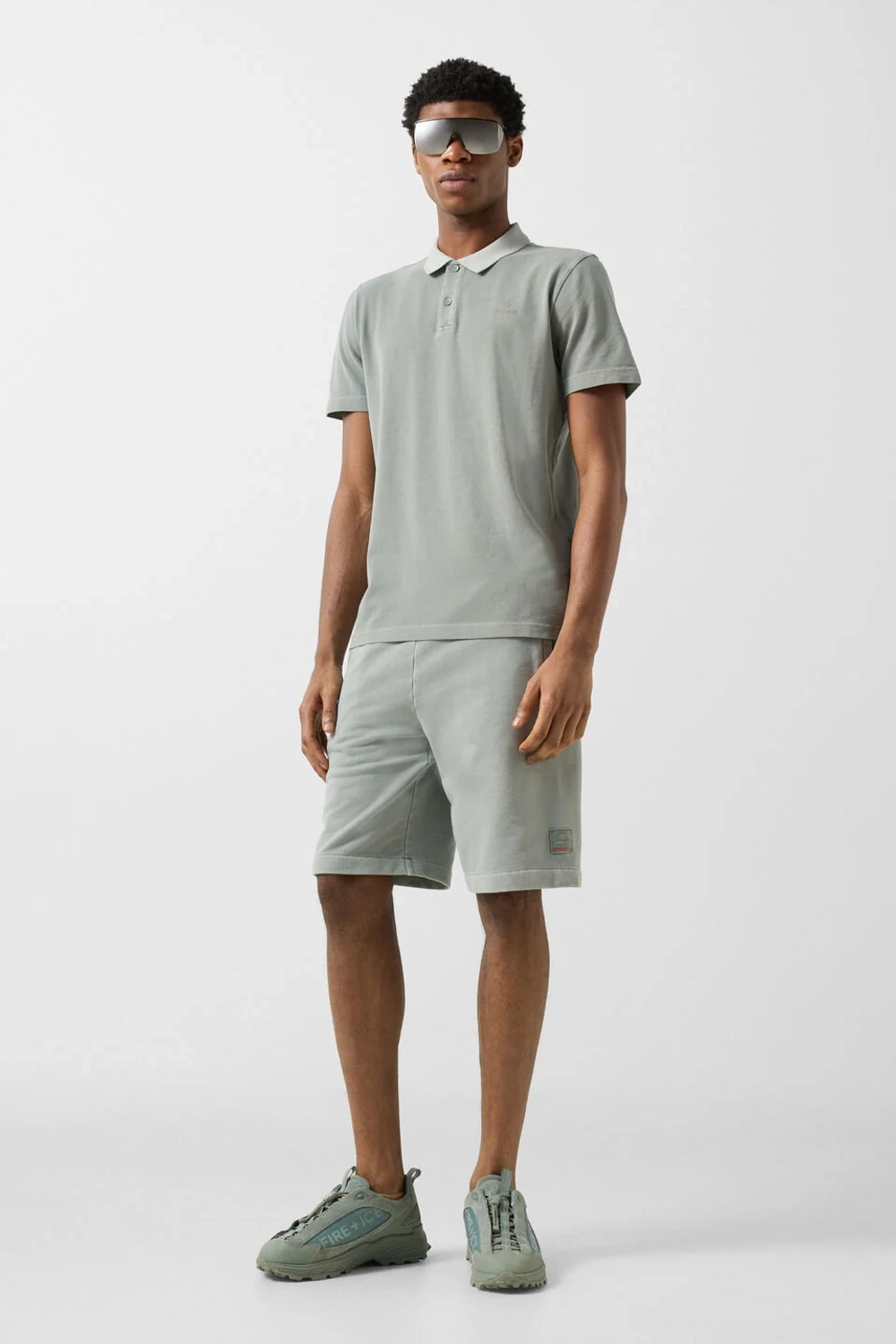 Рубашка-поло BOGNER FIRE+ICE RAMON4 в цвете эвкалипт