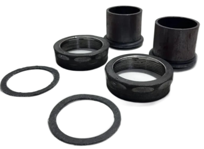 Монтажный комплект (присоединителей / адаптеры под сварку) для счетчика газа ДУ-50, 2 1/2"