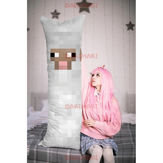 Дакимакура Овца Майнкрафт | Minecraft арт. 1227