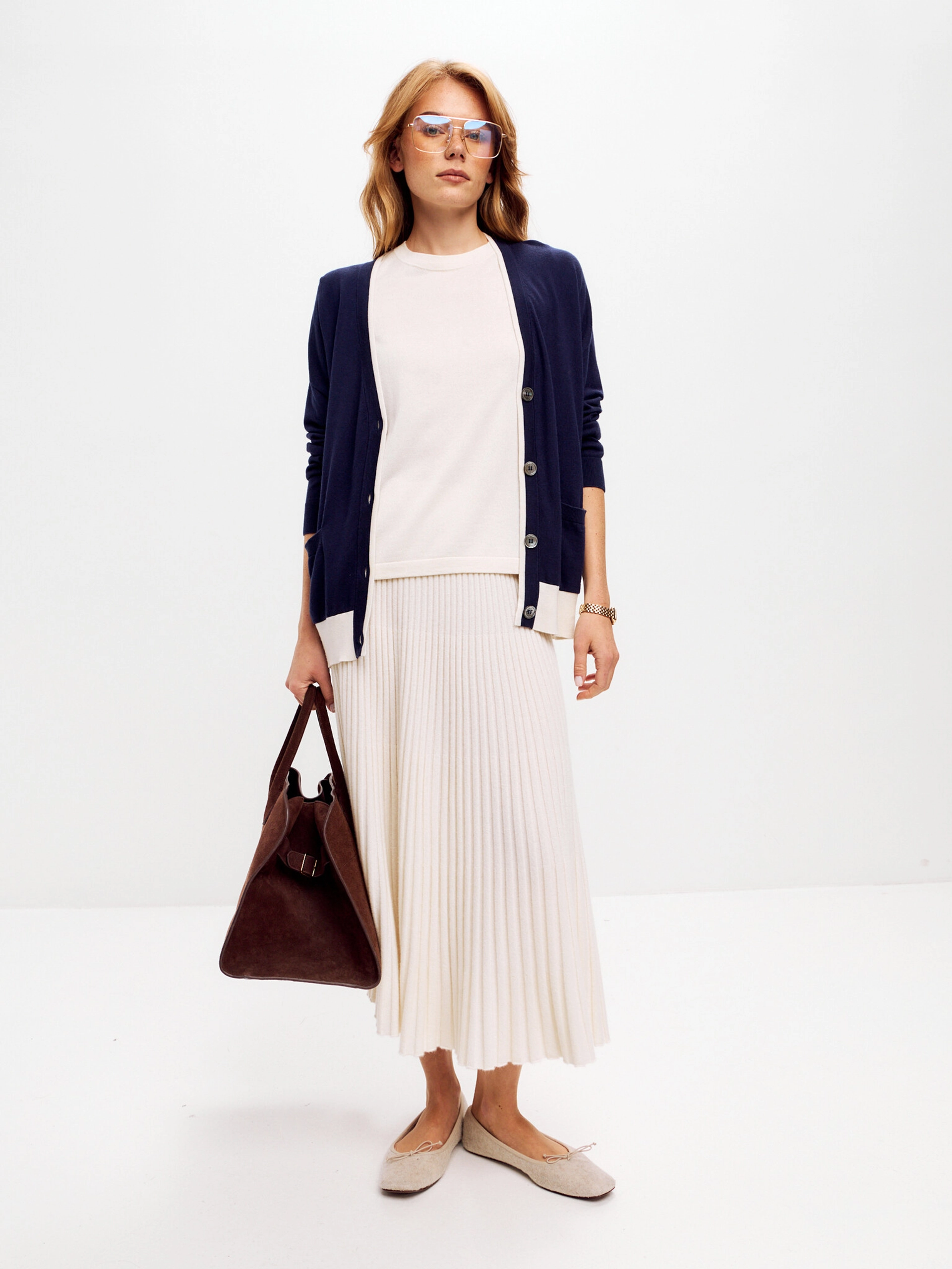 Топ из шелка и кашемира