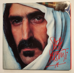 Винтажная виниловая пластинка LP Frank Zappa Sheik Yerbouti (UK 1979)