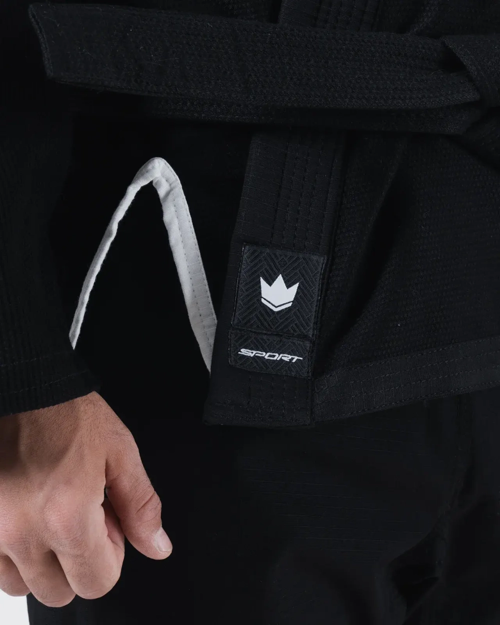 Кимоно KINGZ Sport Jiu Jitsu чёрное