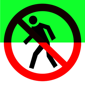 Р03 "Проход запрещен"