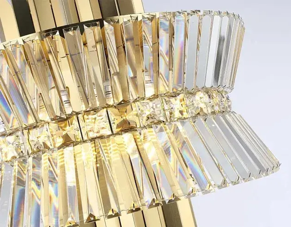 Подвесная люстра с хрусталем Ambrella light High Light LH41017