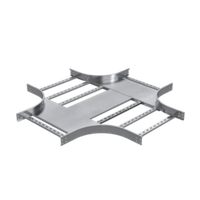 Х-образный ответвитель 80х900, R300, 1,5 мм, AISI 304