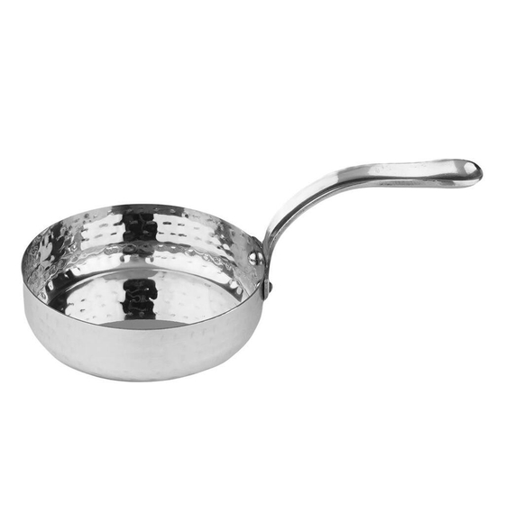 Сковорода для подачи 13 см h3,5 см 465 мл Dents круглая нерж. P.L. Proff Cuisine