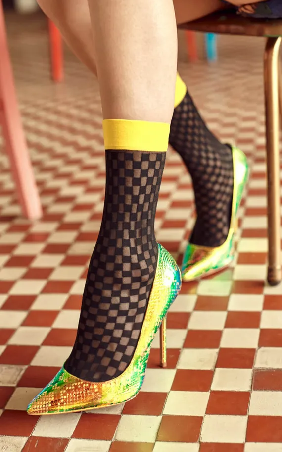 518 Skarpetki Van Nero/Canarinio