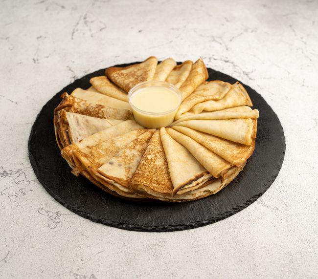 Блины со сгущенным молоком, 10 шт.