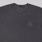  Футболка мужская Carhartt WIP Nelson артикул:I029949_charcoal - купить в магазине Дайс
