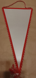 Вымпел Спартак треугольный 37 см на 19 см