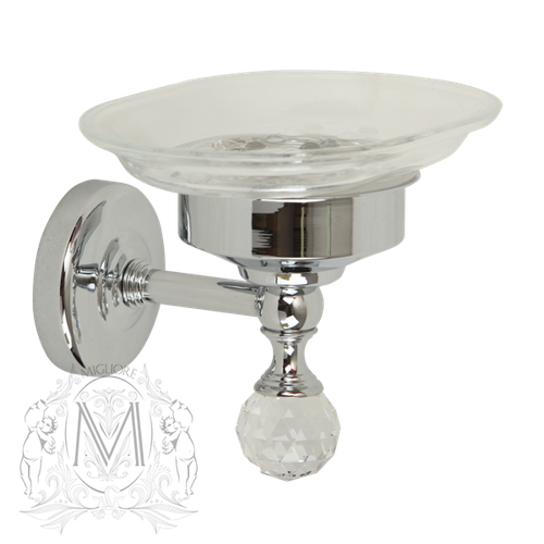 Мыльница настенная Migliore Amerida ML.AMR-60.401.CR Swarowski