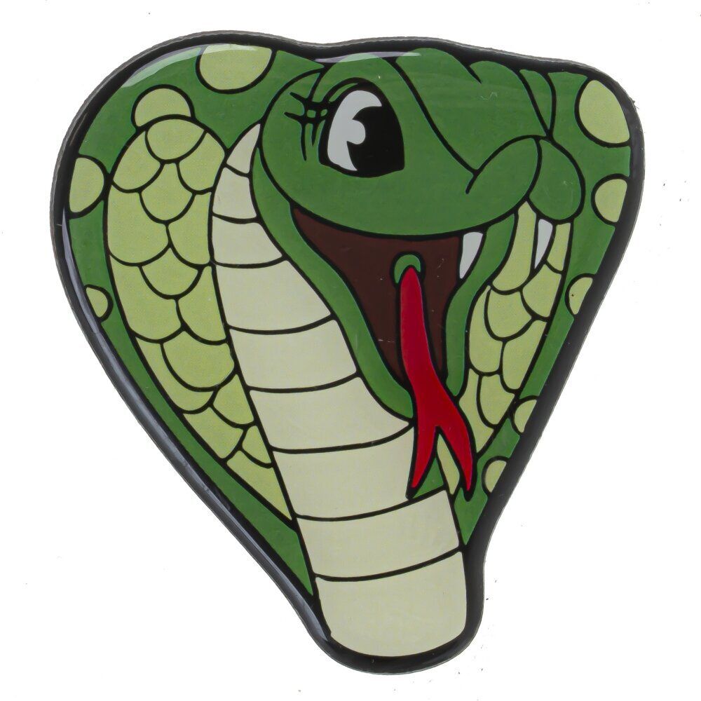 GAEM Магнит "Змея", 1L7 W0,3 H7 см, 12в.