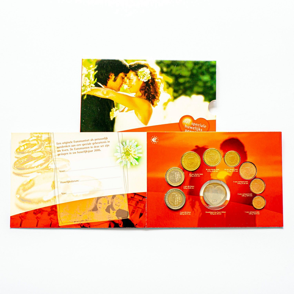 Netherlands 2006 Wedding Coin Set
