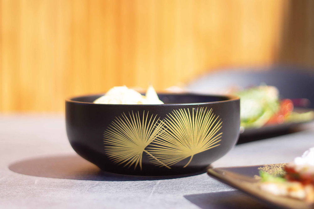 Набор салатников 4шт 15см WD Lifestyle Singapore черный